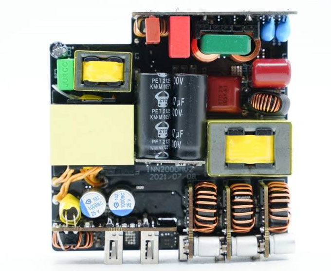 英诺赛科近期推出的基于INN650D260A氮化镓器件的200w氮化镓充电器方案